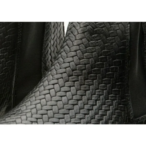 vinci_leather_the_oslo_bl_3.webp Clearance Vinci Leather Shoes Vinci Leather The Oslo Leather Chelsea Boot (14137 S-5) Black