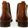 Clearance Vinci Leather Shoes Vinci Leather The Oslo Leather Chelsea Boot (14137 T-5) Brown