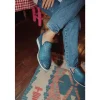 Online Vinci Leather Shoes Vinci Leather The Ostrava Leather Woven Slip-on Loafer Shoe (12603) Blue