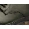 Clearance Vinci Leather Shoes Vinci Leather The Ottova Leather Lace-up Sneaker Boot With A Zipper (14022) Green