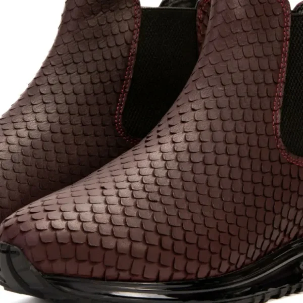 vinci_leather_the_panther_1.webp Hot Vinci Leather Shoes Vinci Leather The Panther Leather Chelsea Boot Burgundy