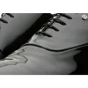 Shop Vinci Leather Shoes Vinci Leather The Paris Patent Plain Toe Oxford Shoe (10290) Black