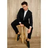 Shop Vinci Leather Shoes Vinci Leather The Paris Patent Plain Toe Oxford Shoe (10290) Black