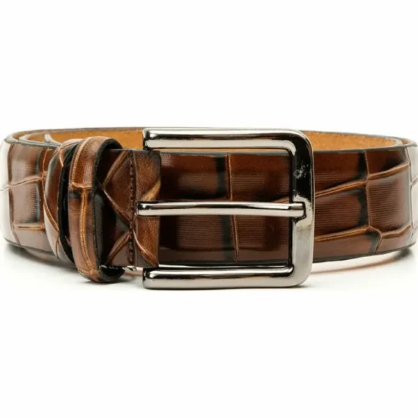vinci_leather_the_patton__0.webp Fashion Vinci Leather Shoes Vinci Leather The Patton Color Calfskin Belt Brown