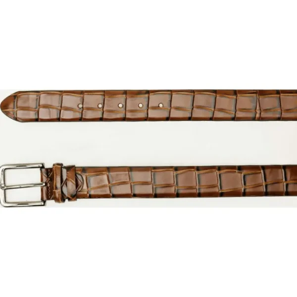 vinci_leather_the_patton__1.webp Fashion Vinci Leather Shoes Vinci Leather The Patton Color Calfskin Belt Brown