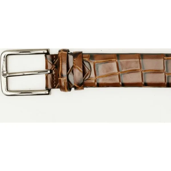 vinci_leather_the_patton__2.webp Fashion Vinci Leather Shoes Vinci Leather The Patton Color Calfskin Belt Brown