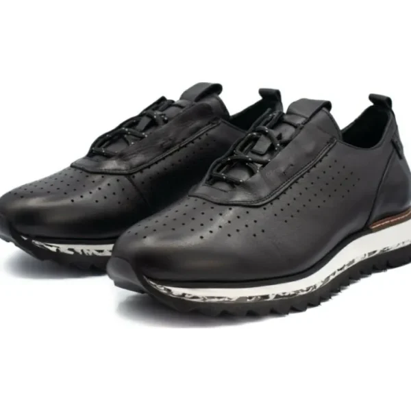 vinci_leather_the_pennsyl_1.webp Shop Vinci Leather Shoes Vinci Leather The Pennsylvania Leather Sneaker (15410) Black