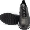 Shop Vinci Leather Shoes Vinci Leather The Pennsylvania Leather Sneaker (15410) Black