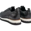 Shop Vinci Leather Shoes Vinci Leather The Pennsylvania Leather Sneaker (15410) Black