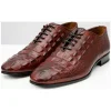 Flash Sale Vinci Leather Shoes Vinci Leather The Randor Leather Oxford Shoe (D-913) Burgundy