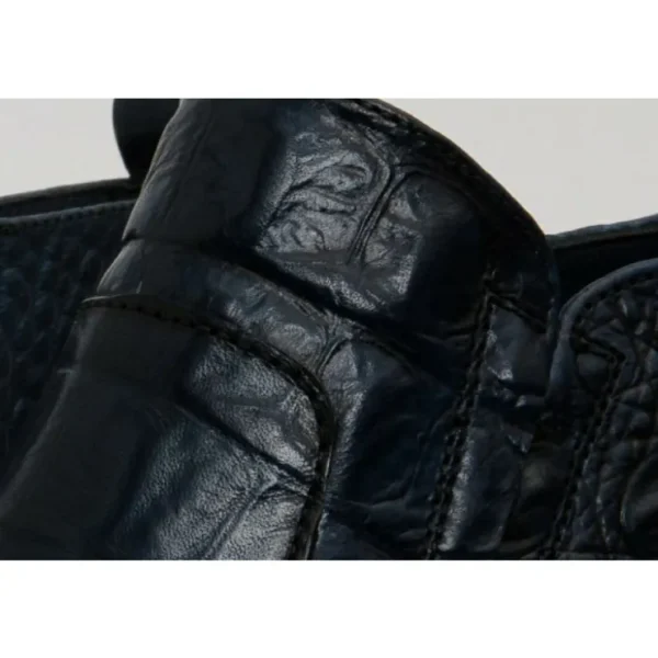 vinci_leather_the_randor__2-5.webp Clearance Vinci Leather Shoes Vinci Leather The Randor Leather Side-zip Dress Ankle Boot (D-912) Navy