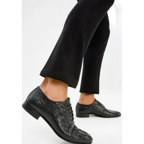 vinci_leather_the_randor__3.webp Fashion Vinci Leather Shoes Vinci Leather The Randor Leather Oxford Shoe (D-913) Black