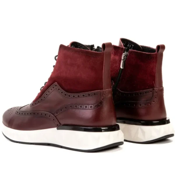 vinci_leather_the_regent__3.webp Sale Vinci Leather Shoes Vinci Leather The Regent Wingtip Boot Burgundy