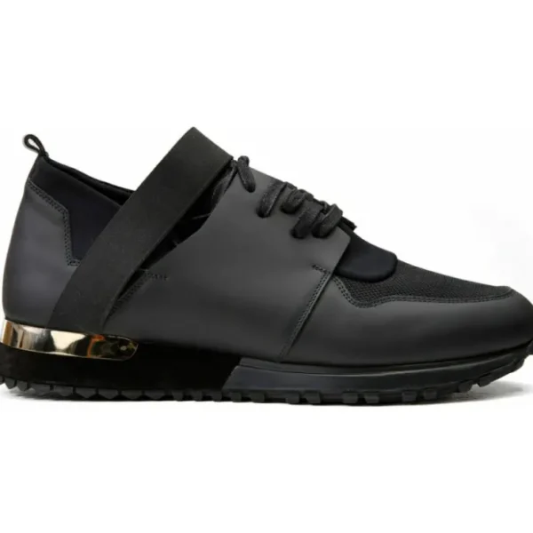 vinci_leather_the_reno_bl_0-1.webp Flash Sale Vinci Leather Shoes Vinci Leather The Reno Leather Sneaker (D-530) Black