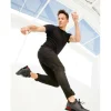 Online Vinci Leather Shoes Vinci Leather The Reno Black / Red Leather Sneaker (D-530)