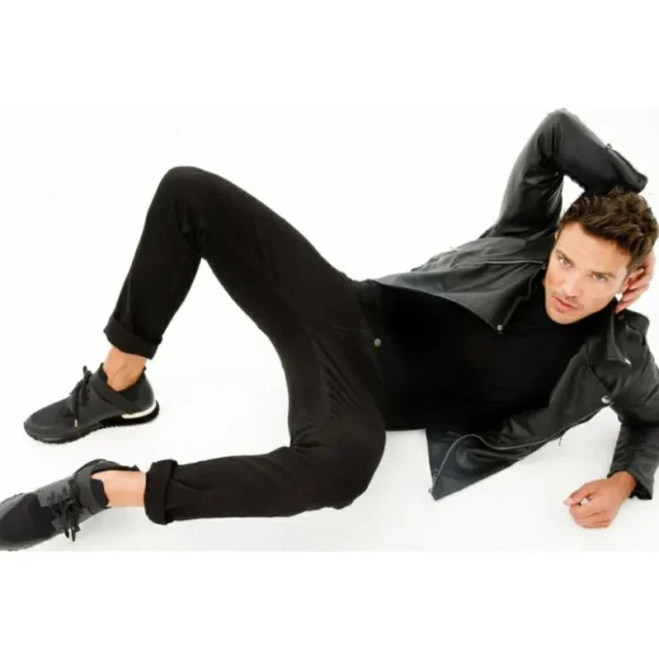 vinci_leather_the_reno_bl_9-1.webp Flash Sale Vinci Leather Shoes Vinci Leather The Reno Leather Sneaker (D-530) Black