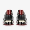Shop Vinci Leather Shoes Vinci Leather The Rialto Patent Leather Sneaker Black / Red