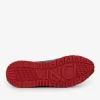 Shop Vinci Leather Shoes Vinci Leather The Rialto Patent Leather Sneaker Black / Red