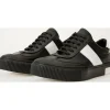 Clearance Vinci Leather Shoes Vinci Leather The Rom Leather Sneaker (D-2168) Black