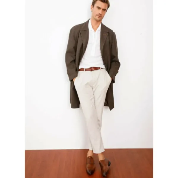 vinci_leather_the_roma_br_5.webp Best Vinci Leather Shoes Vinci Leather The Roma Leather Wingtip Oxford Shoe (10724) Brown