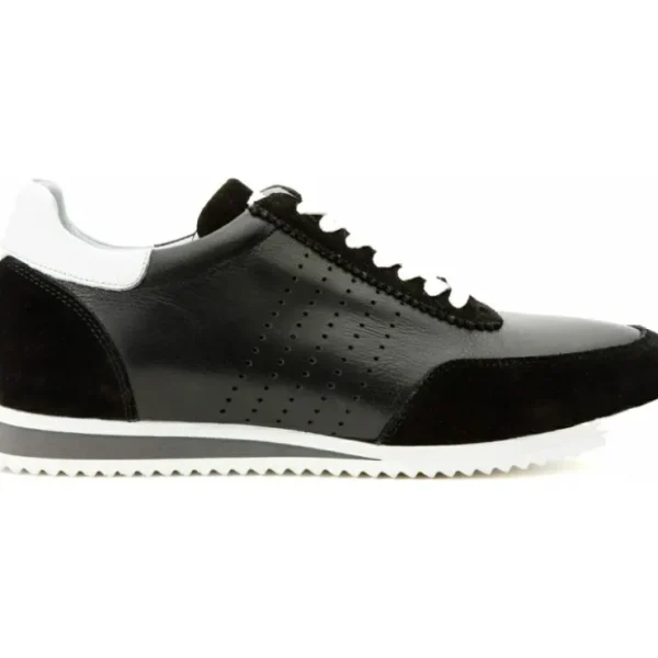 vinci_leather_the_rotello_0.webp Hot Vinci Leather Shoes Vinci Leather The Black Leather Sneaker (11108) Rotello