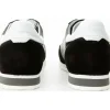 Hot Vinci Leather Shoes Vinci Leather The Black Leather Sneaker (11108) Rotello