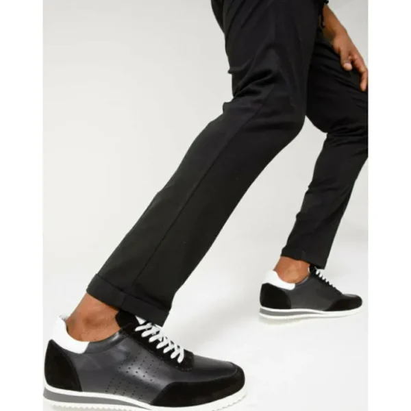 vinci_leather_the_rotello_7.webp Hot Vinci Leather Shoes Vinci Leather The Black Leather Sneaker (11108) Rotello
