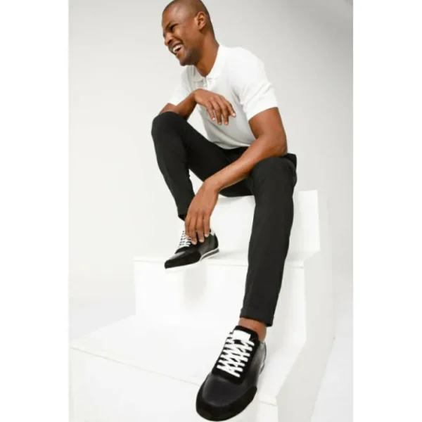 vinci_leather_the_rotello_8.webp Hot Vinci Leather Shoes Vinci Leather The Black Leather Sneaker (11108) Rotello