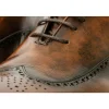 Online Vinci Leather Shoes Vinci Leather The Royal Hand Craft Wingtip Oxford Shoe (E-005) Brown