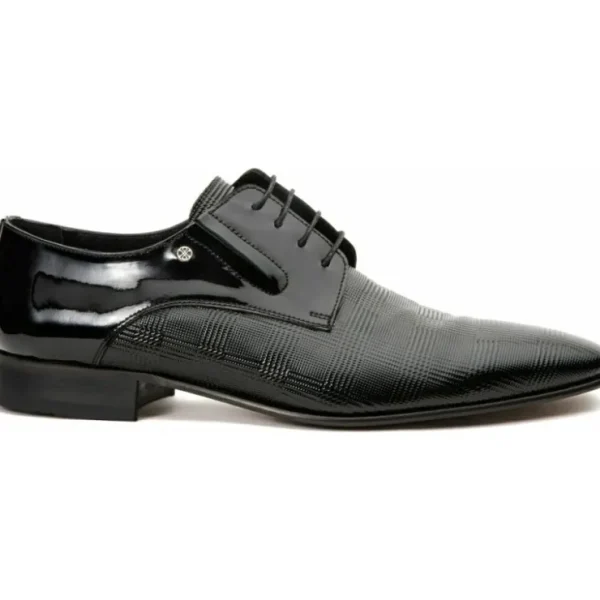 vinci_leather_the_san_sev_0.webp Cheap Vinci Leather Shoes Vinci Leather The San Severo Patent Leather Derby Shoe (2002) Black