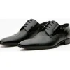 Cheap Vinci Leather Shoes Vinci Leather The San Severo Patent Leather Derby Shoe (2002) Black