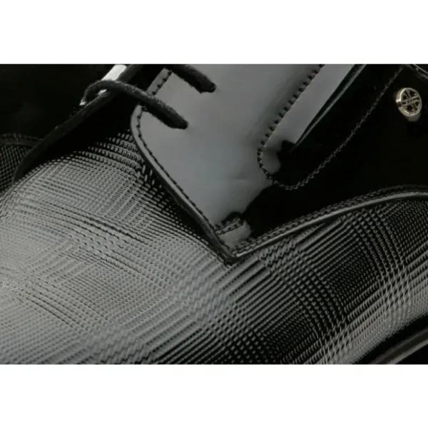 vinci_leather_the_san_sev_3.webp Cheap Vinci Leather Shoes Vinci Leather The San Severo Patent Leather Derby Shoe (2002) Black