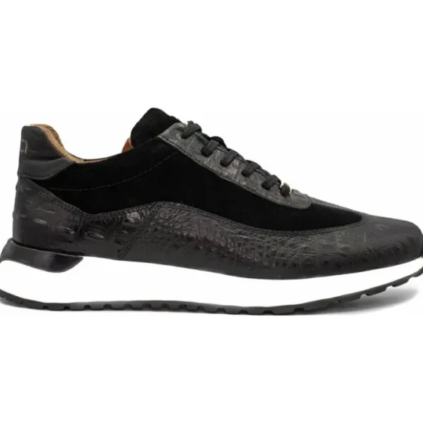 vinci_leather_the_savamal_0.webp Sale Vinci Leather Shoes Vinci Leather The Savamala Leather Sneaker (18618 S-1) Black
