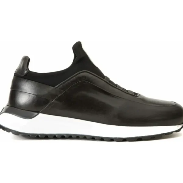 vinci_leather_the_sonoma__0-3.webp Hot Vinci Leather Shoes Vinci Leather The Sonoma Plain Leather Sneaker (D2122T) Black