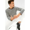 Hot Vinci Leather Shoes Vinci Leather The Sonoma Plain Leather Sneaker (D2122T) Black