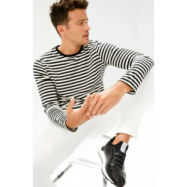 vinci_leather_the_sonoma__6-1.webp Hot Vinci Leather Shoes Vinci Leather The Sonoma Plain Leather Sneaker (D2122T) Black