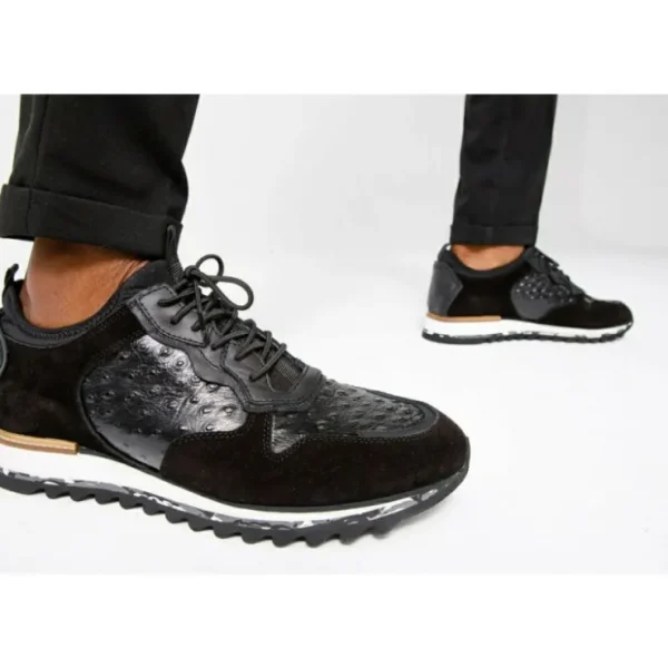 vinci_leather_the_sopez_b_5.webp Outlet Vinci Leather Shoes Vinci Leather The Sopez Leather Sneaker (15135) Black