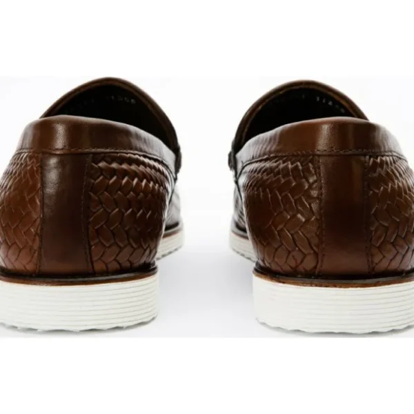 Hot Vinci Leather Shoes Vinci Leather The Sperry Leather Tassel Loafer Brown