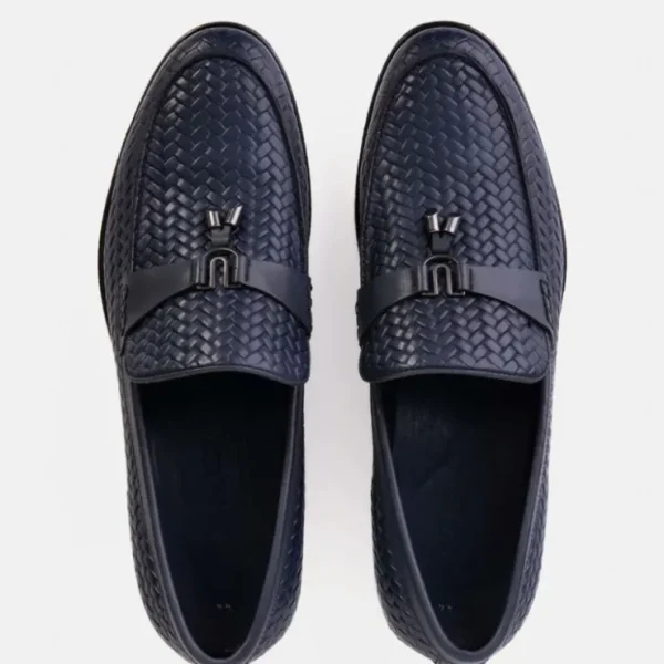 Shop Vinci Leather Shoes Vinci Leather The Sperry Leather Tassel Loafer Blue