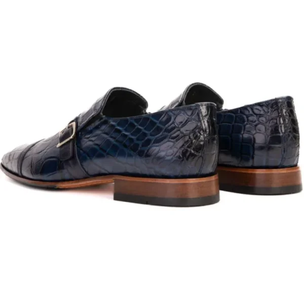 vinci_leather_the_strat_s_2-1.webp Store Vinci Leather Shoes Vinci Leather The Strat Single Monk Strap Shoes Navy