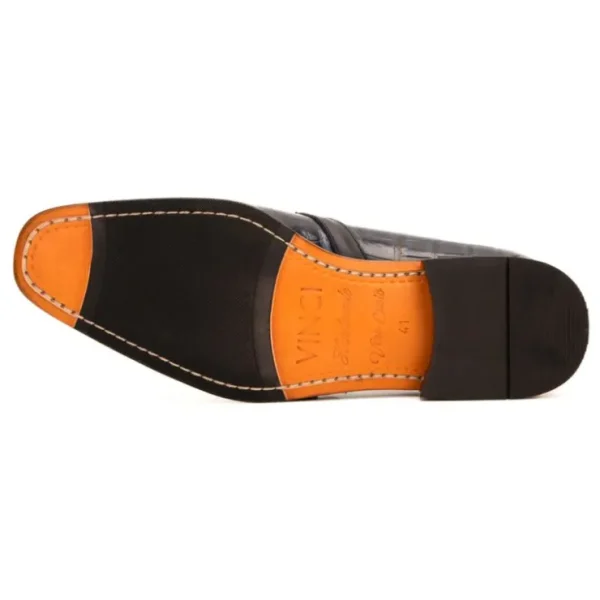 vinci_leather_the_strat_s_4-1.webp Store Vinci Leather Shoes Vinci Leather The Strat Single Monk Strap Shoes Navy