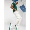 Outlet Vinci Leather Shoes Vinci Leather The Tiran Leather Sneaker (15160) White