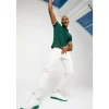 Outlet Vinci Leather Shoes Vinci Leather The Tiran Leather Sneaker (15160) White