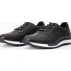 Clearance Vinci Leather Shoes Vinci Leather The Tisina Leather Sneaker (6557) Blue