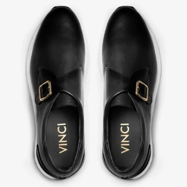 vinci_leather_the_torino__2.webp Cheap Vinci Leather Shoes Vinci Leather The Torino Leather Sneaker Black