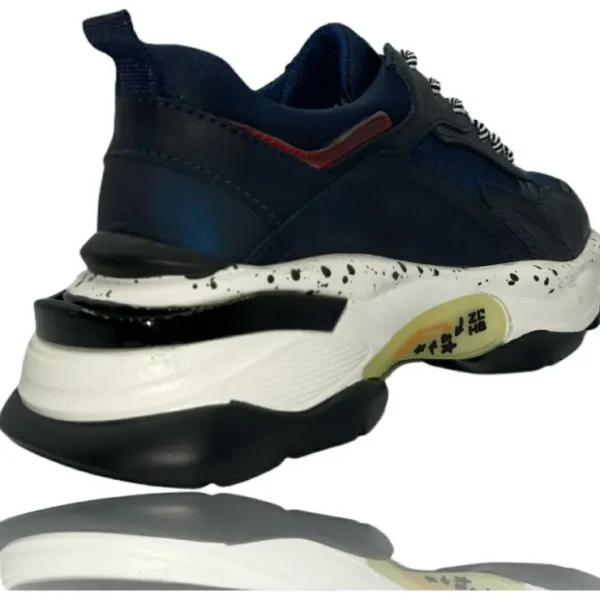 vinci_leather_the_venere__2-1.webp Discount Vinci Leather Shoes Vinci Leather The Venere Dark Blue Leather Sneaker DarkBlue