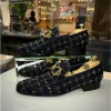 Fashion Vinci Leather Shoes Vinci Leather The Vicino Shoe Bit Dress Loafer (11621-1) Navy