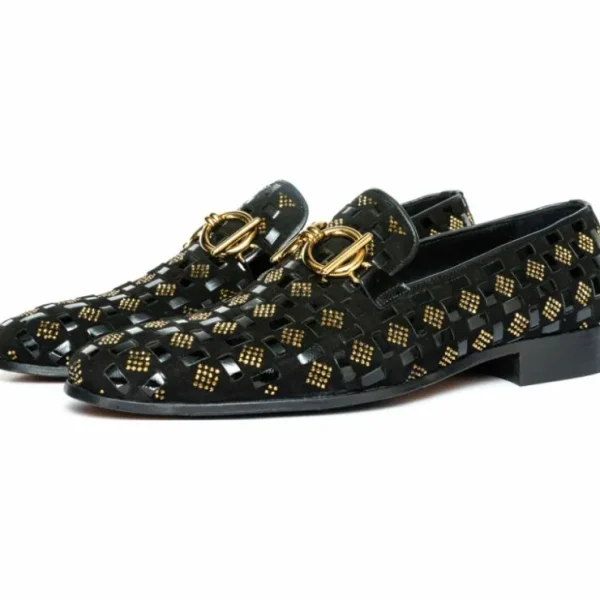 vinci_leather_the_vicino__6-2.webp Fashion Vinci Leather Shoes Vinci Leather The Vicino Shoe Bit Dress Loafer (11621-1) Navy