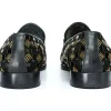 Sale Vinci Leather Shoes Vinci Leather The Vicino Shoe Bit Dress Loafer (11621-1) Black