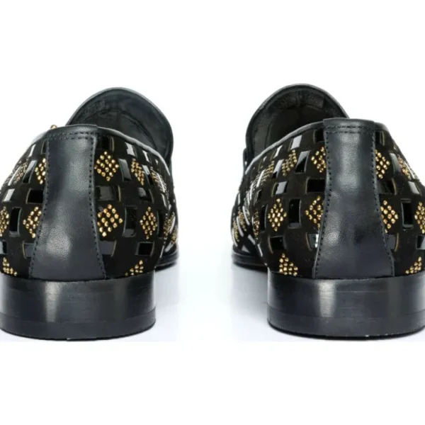 vinci_leather_the_vicino__7-1.webp Sale Vinci Leather Shoes Vinci Leather The Vicino Shoe Bit Dress Loafer (11621-1) Black